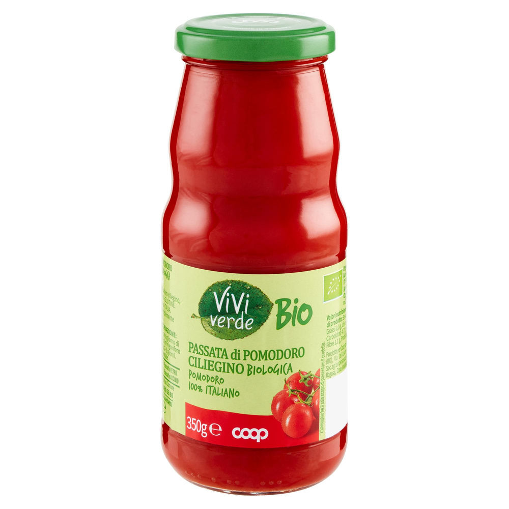 PASSATA DI CILIEGINO BIOLOGICO VIVI VERDE COOP G 350 - 6