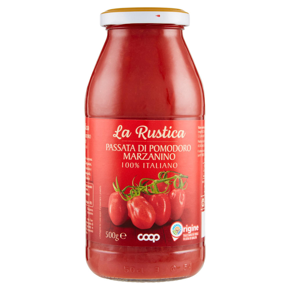 Passata rustica di marzanino origine coop g 500