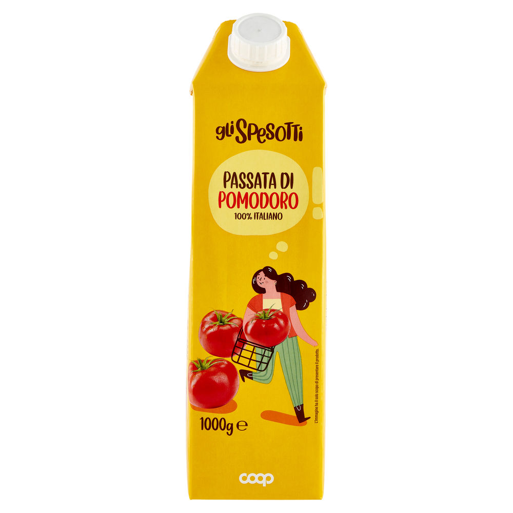 Passata pomodoro gli spesotti coop tg kg 1