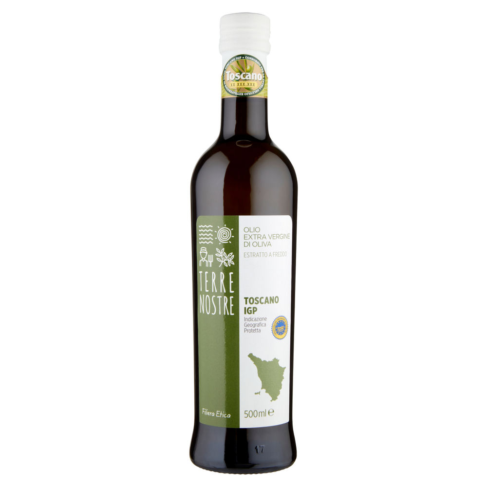 OLIO EXTRA VERGINE OLIVA IGP TOSCANO TERRE NOSTRE ML 500 - 0
