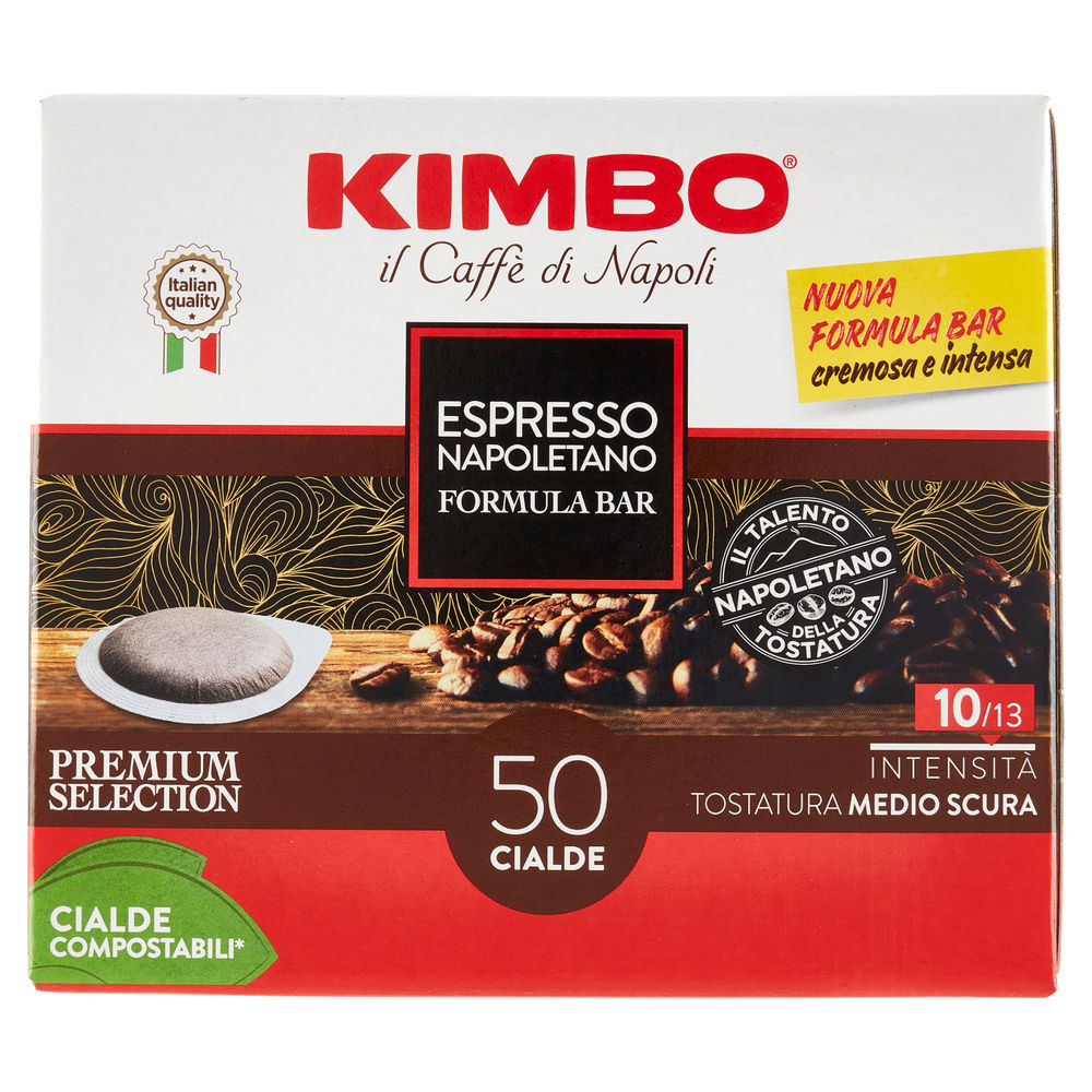 CIALDE COMP.KIMBO ESPRESSO NAPOLETANO X50 PZ G 365 - 1