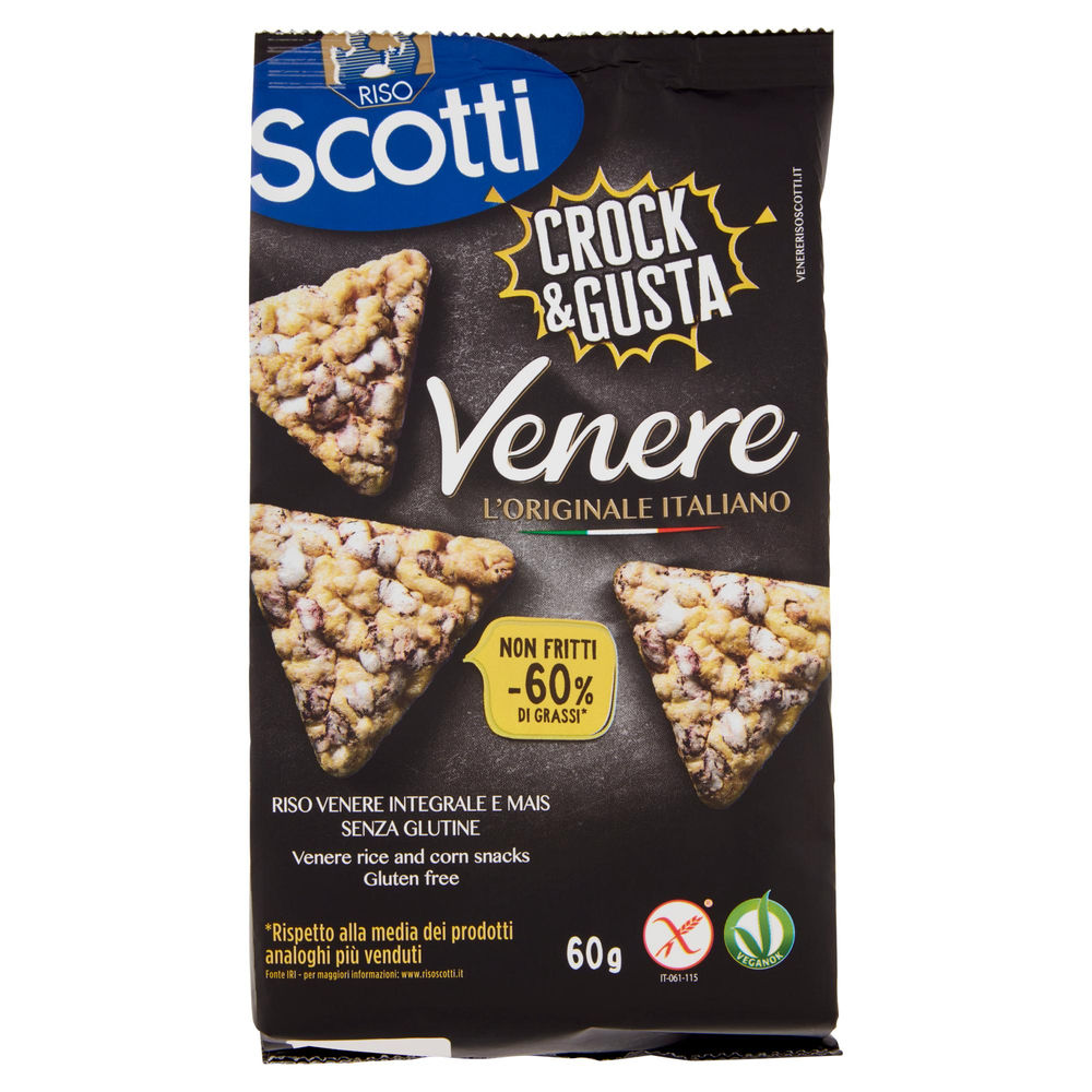 Crock & gusta! venere senza glutine scotti g 60