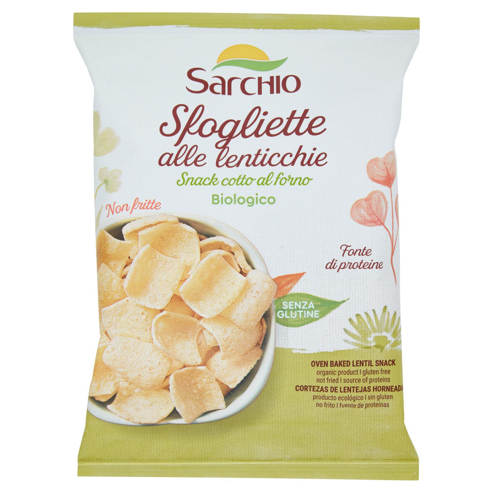 SFOGLIETTE BIO LENTICCHIE SARCHIO G50 - 2