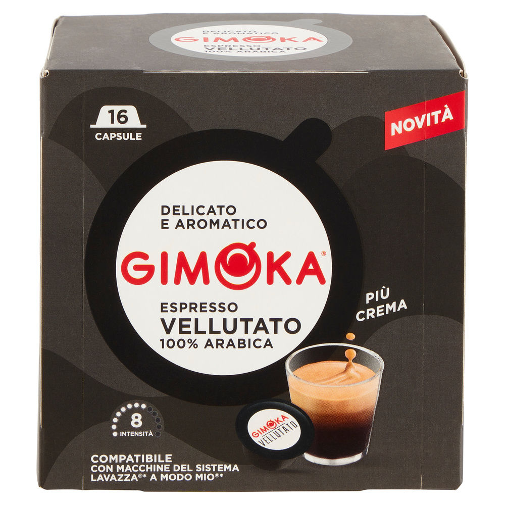 CAPS GIMOKA CMP.AMM IL GUSTO DELL'ECCELLENZA VELLUTATO 100% ARAB.X16 SC G 104 - 2