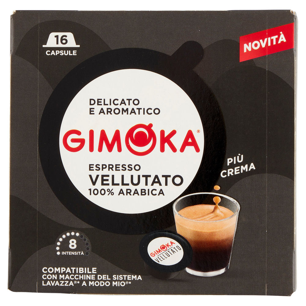 CAPS GIMOKA CMP.AMM IL GUSTO DELL'ECCELLENZA VELLUTATO 100% ARAB.X16 SC G 104 - 3