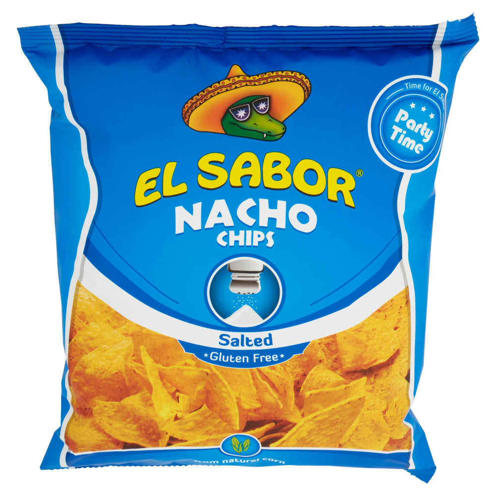 NACHO CHIPS NATURAL EL SABOR BUSTA G 225 - 2