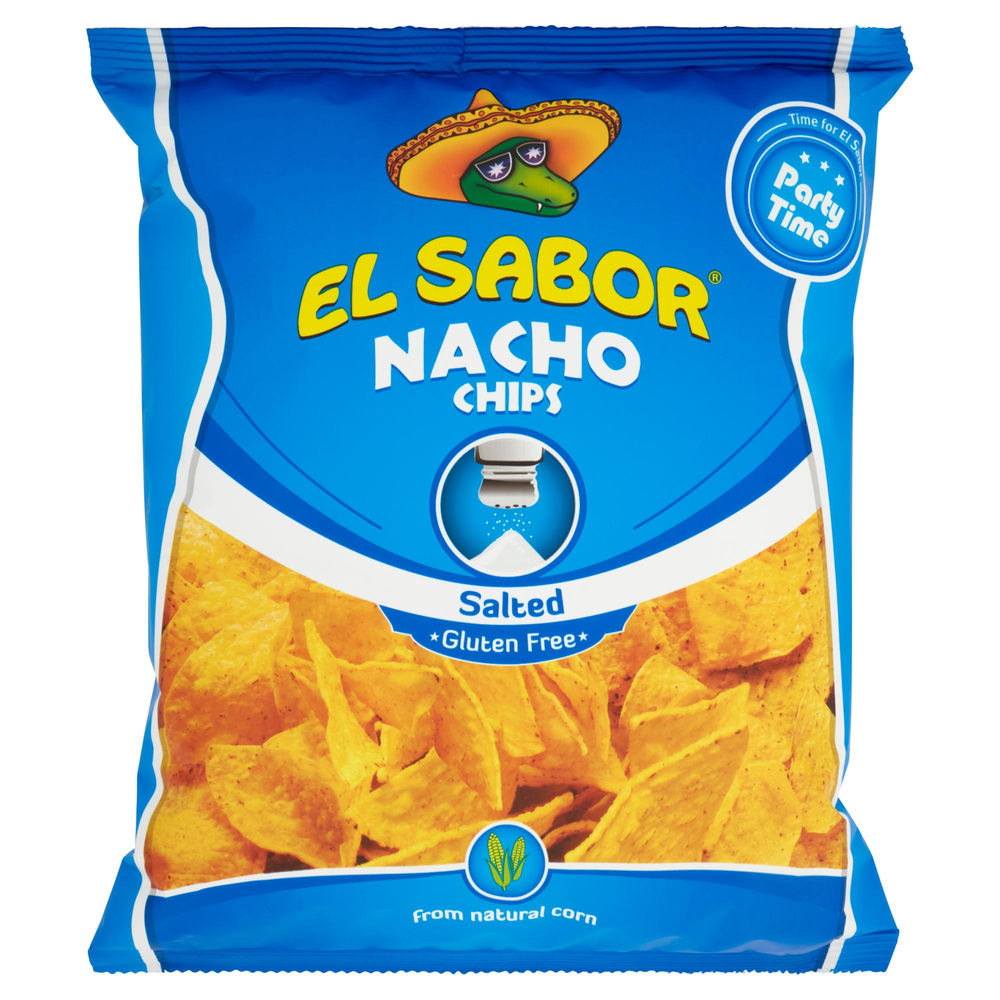 Nacho chips natural el sabor busta g 225