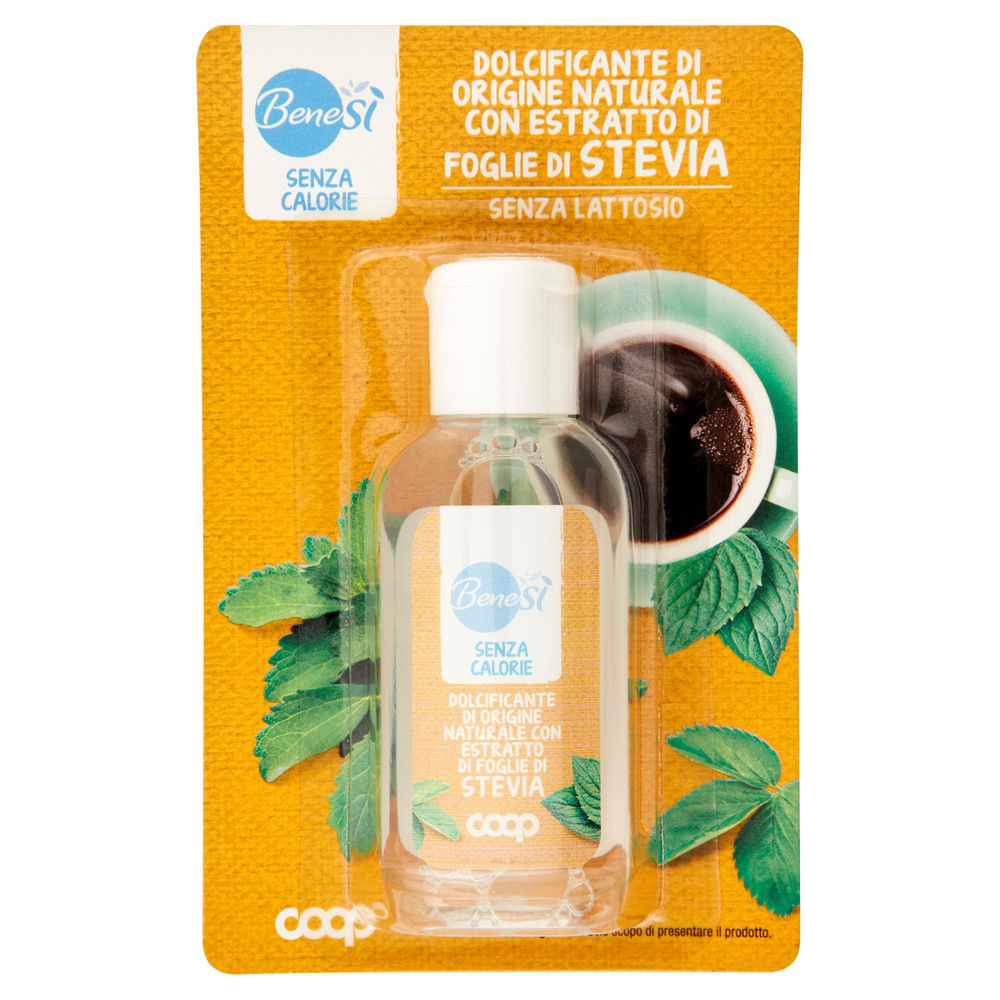 Dolcificante stevia liquido benesi coop flacone ml 50