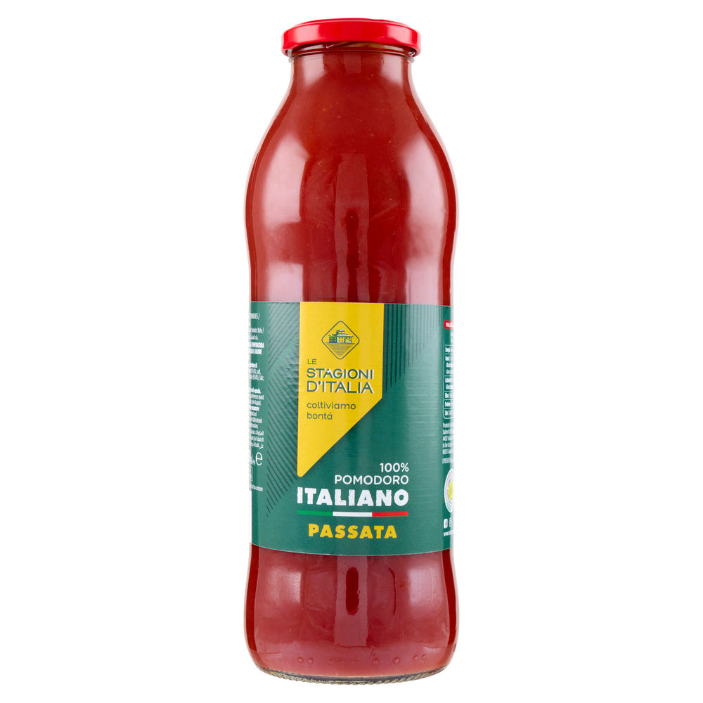 PASSATA POMODORO DELICATA LE STAGIONI D'ITALIA VASO VETRO 690G - 0