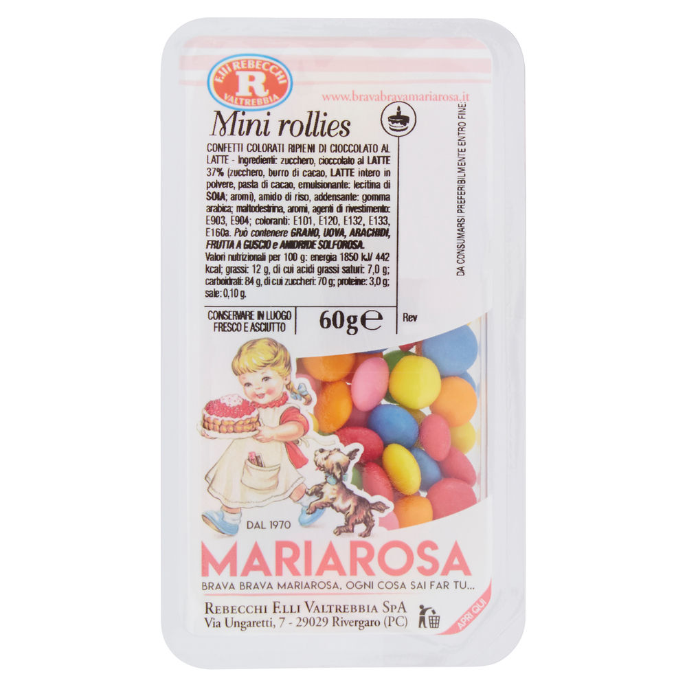 MINIROLLIES REBECCHI  SCATOLA COFANETTO G 60 - 0