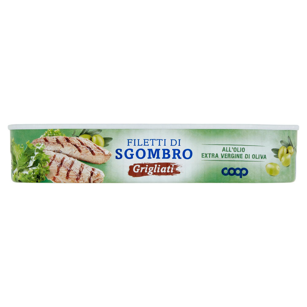 FILETTI DI SGOMBRO GRIGLIATI OLIO EXTRAVERGINE DI OLIVA COOP G120 - 7