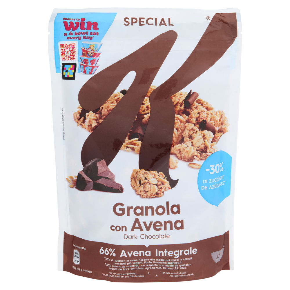 CEREALI SPECIAL K GRANOLA CIOCCOLATO KELLOG G 320 - 13