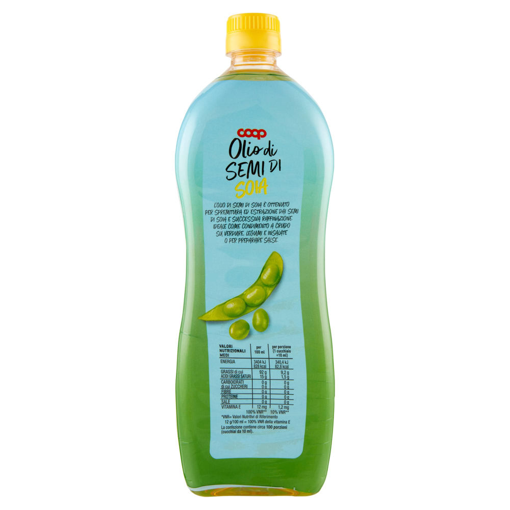 OLIO DI SEMI DI SOIA COOP PET 1L - 3