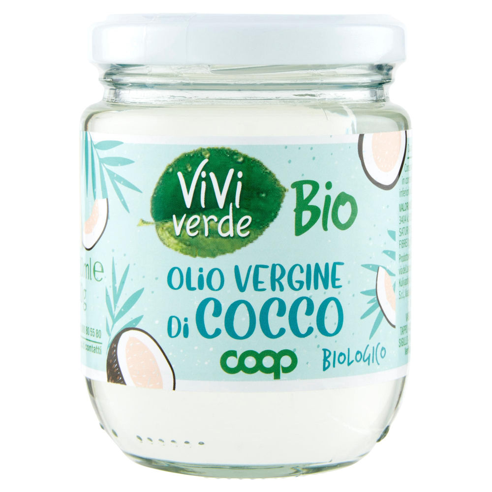 Olio di cocco bio vivi verde coop ml200