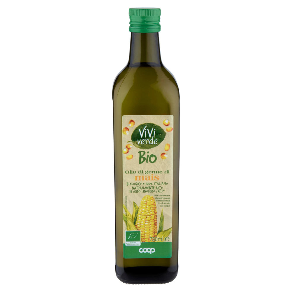 OLIO DI GERME DI MAIS BIO VIVI VERDE COOP 100% ITALIANO  ML750 - 5