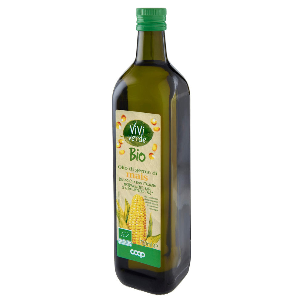 OLIO DI GERME DI MAIS BIO VIVI VERDE COOP 100% ITALIANO  ML750 - 8