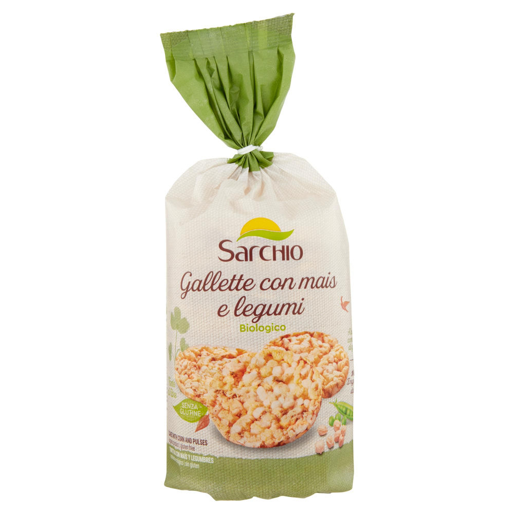 SG-GALLETTA DI MAIS & LEGUMI BIO SARCHIO G 100 - 3