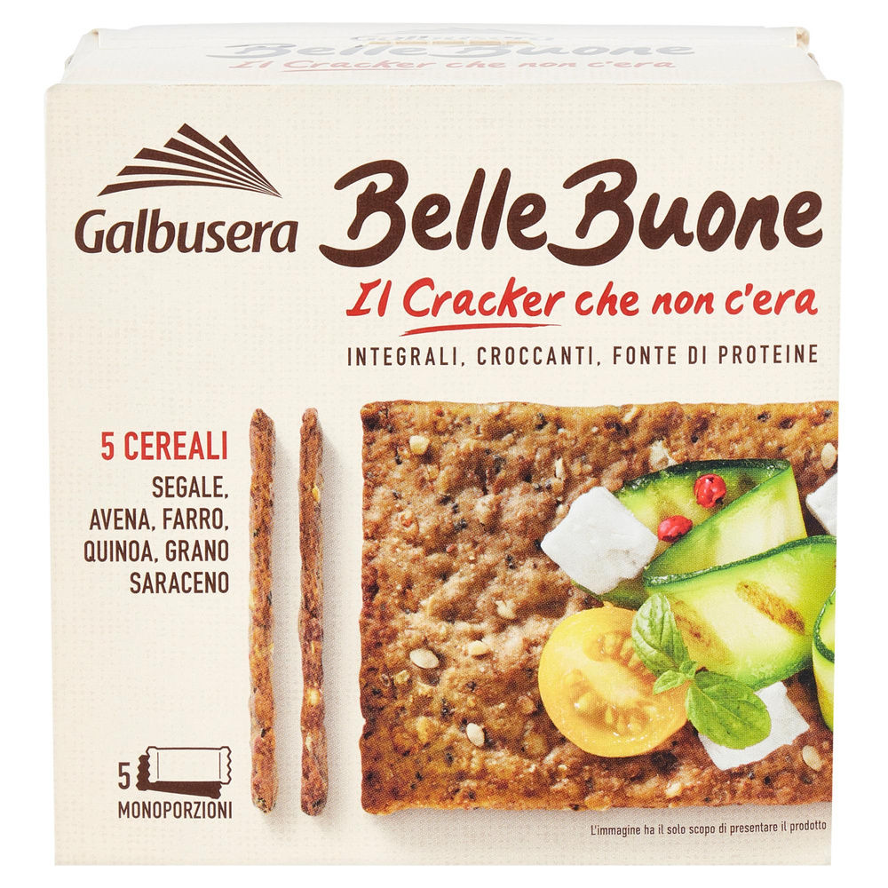 CRACKER 5 CEREALI BELLEBUONE GALBUSERA G 200 - 2