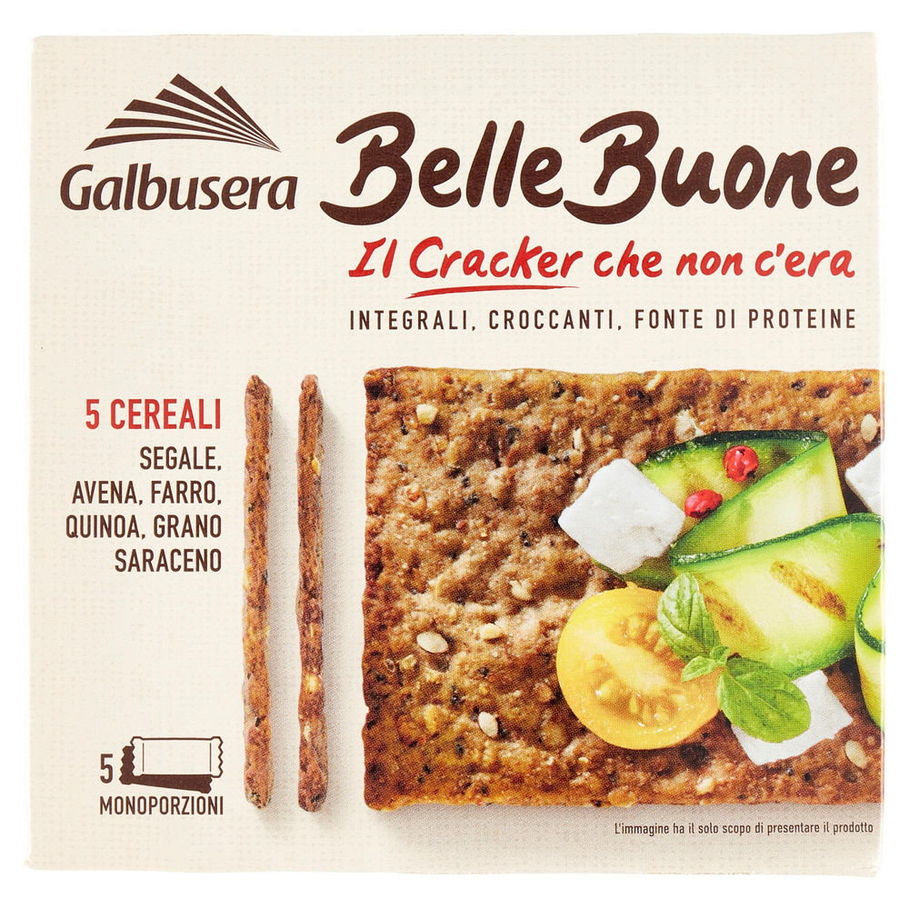 CRACKER 5 CEREALI BELLEBUONE GALBUSERA G 200 - 3