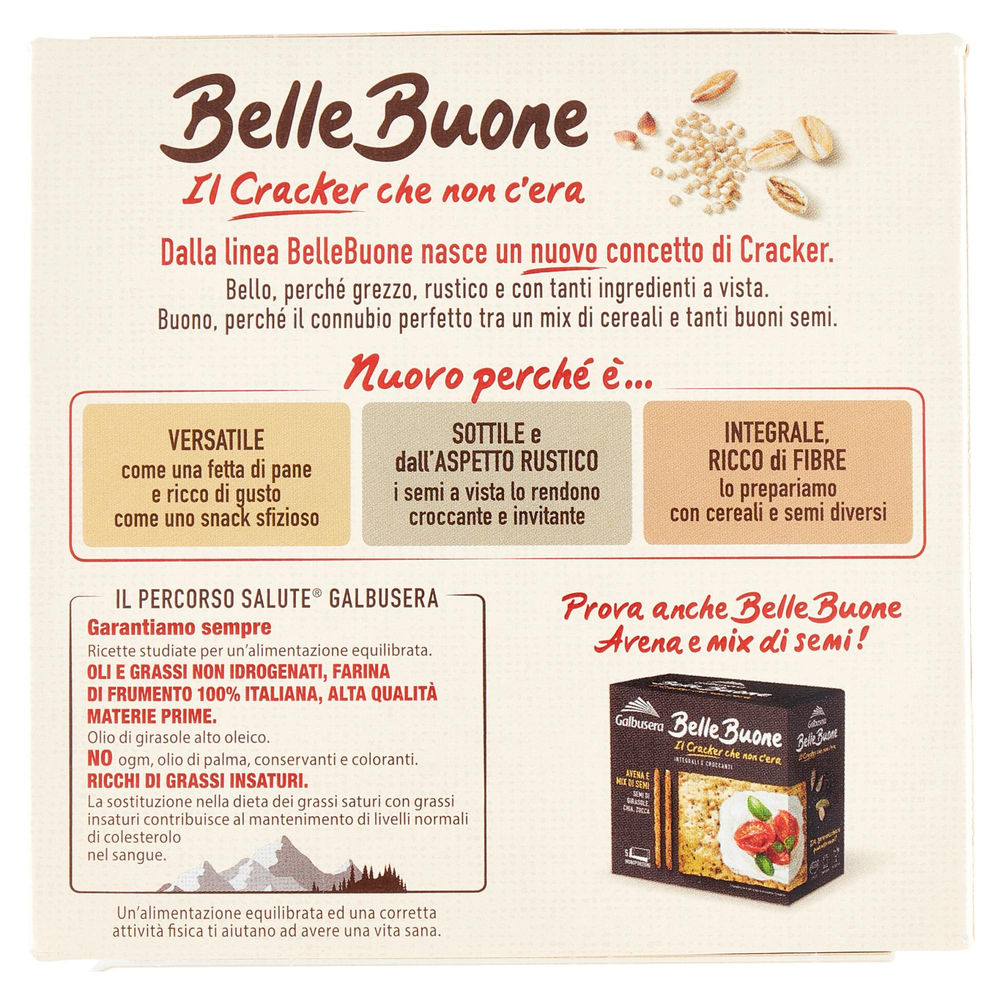 CRACKER 5 CEREALI BELLEBUONE GALBUSERA G 200 - 1