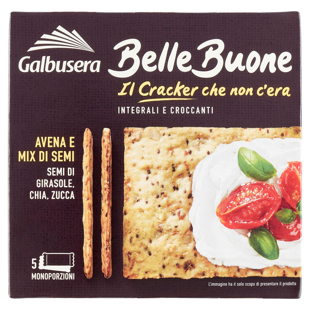 CRACKER AVENA MIX SEMI BELLEBUONE GALBUSERA G 200 - 0