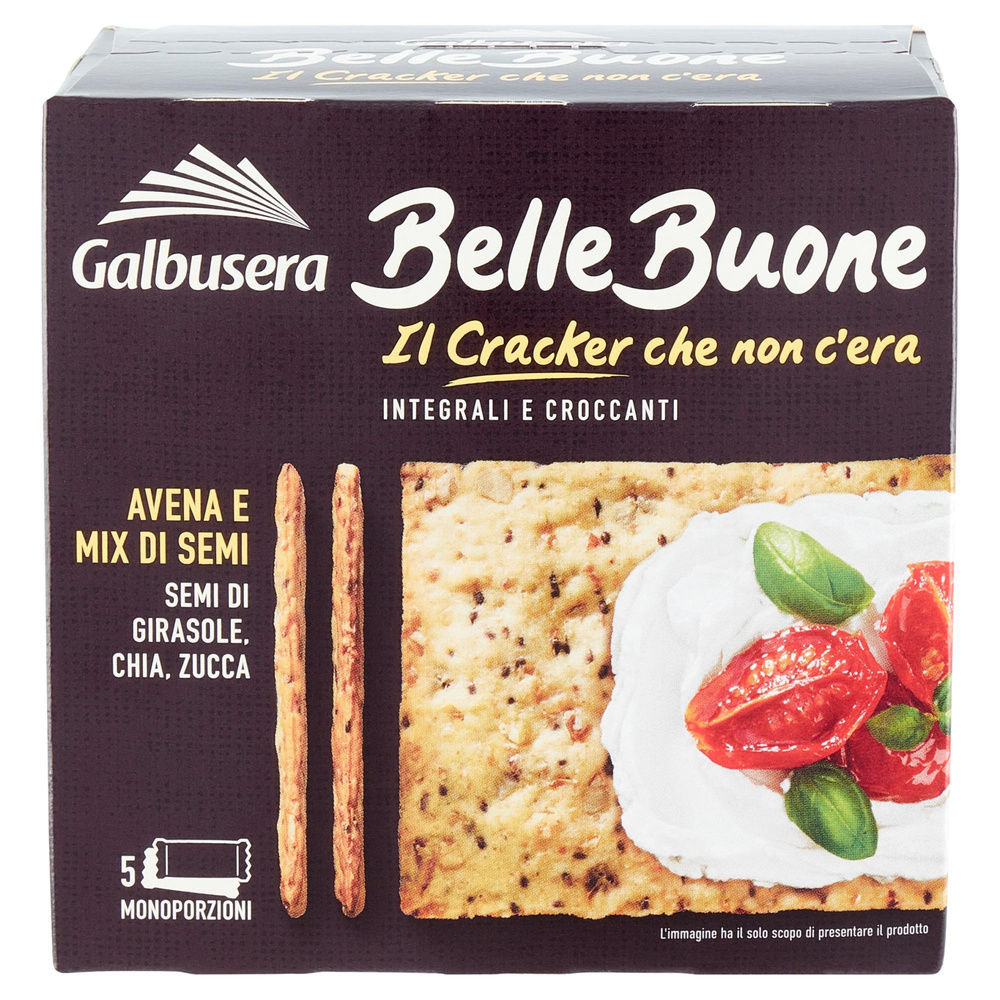 CRACKER AVENA MIX SEMI BELLEBUONE GALBUSERA G 200 - 2