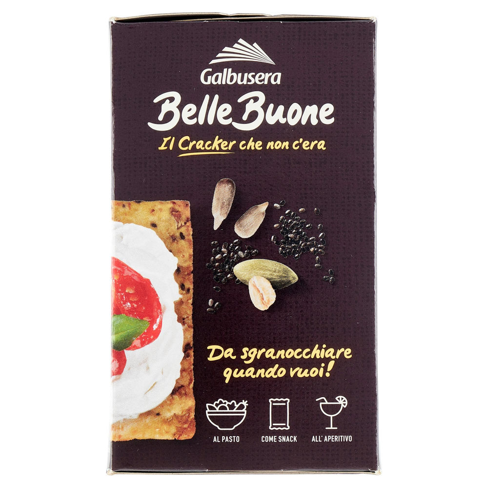 CRACKER AVENA MIX SEMI BELLEBUONE GALBUSERA G 200 - 5
