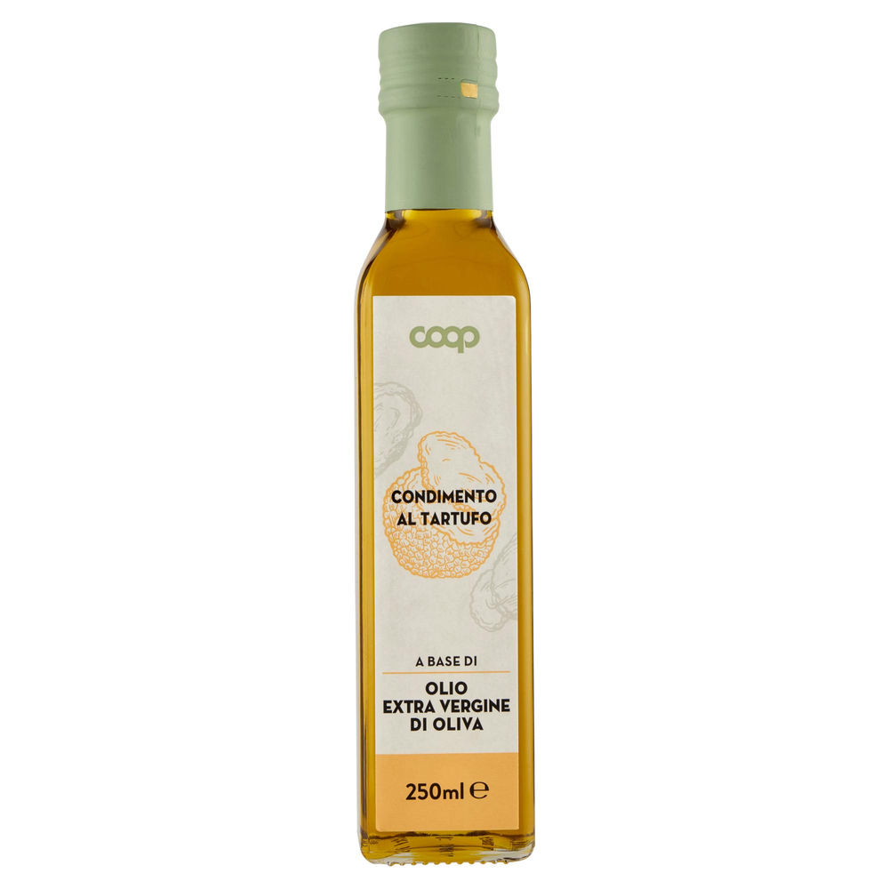 CONDIMENTO AL TARTUFO A BASE DI OLIO EXTRAVERGINE DI OLIVA COOP ML250 - 0