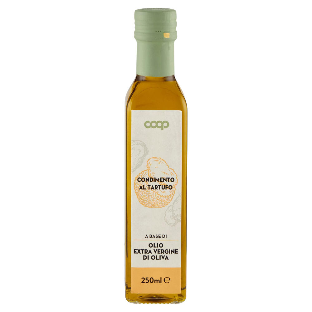 CONDIMENTO AL TARTUFO A BASE DI OLIO EXTRAVERGINE DI OLIVA COOP ML250 - 3