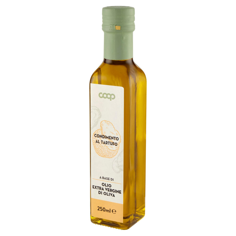 CONDIMENTO AL TARTUFO A BASE DI OLIO EXTRAVERGINE DI OLIVA COOP ML250 - 5