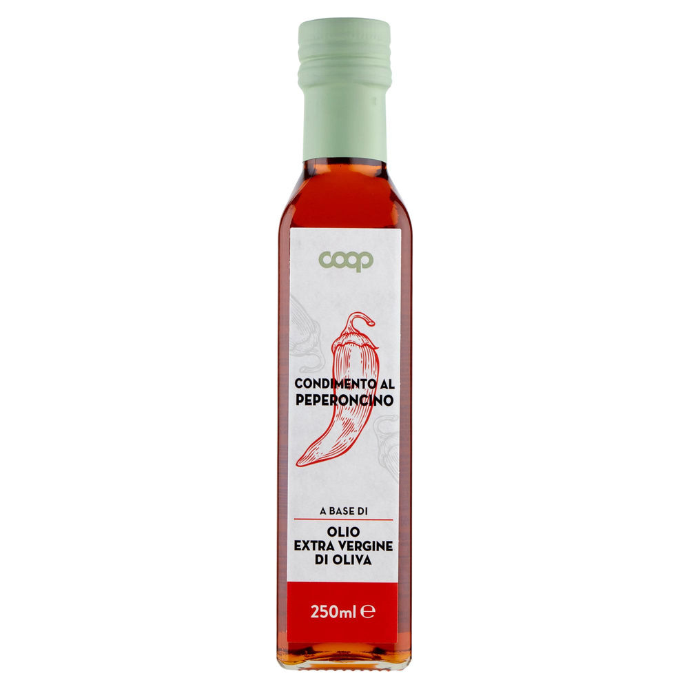 CONDIMENTO AL PEPERONCINCO A BASE DI OLIO EXTRAVERGINE DI OLIVA COOP ML 250 - 4