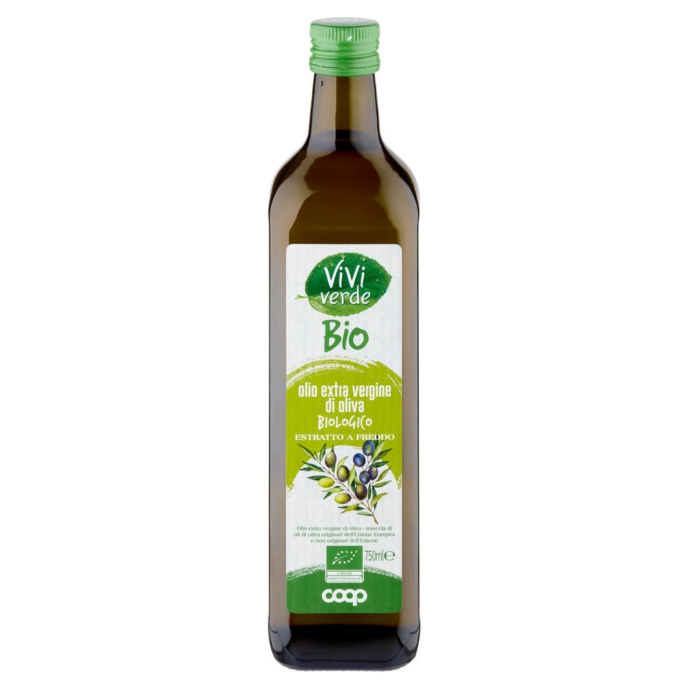 OLIO EXTRAVERGINE DI OLIVA BIOLOGICO UE-NON UE VIVI VERDE ML750 - 5