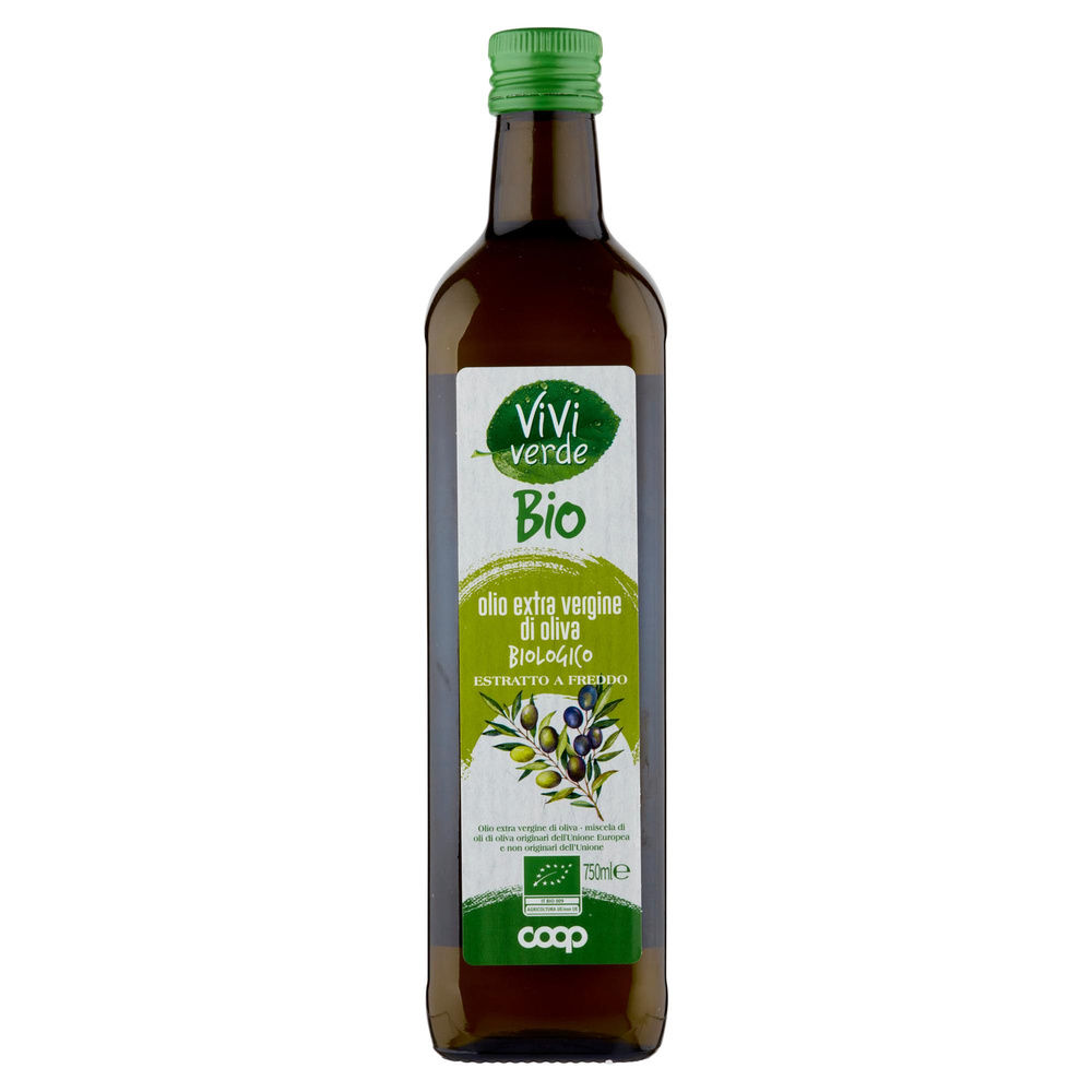 OLIO EXTRAVERGINE DI OLIVA BIOLOGICO UE-NON UE VIVI VERDE ML750 - 6