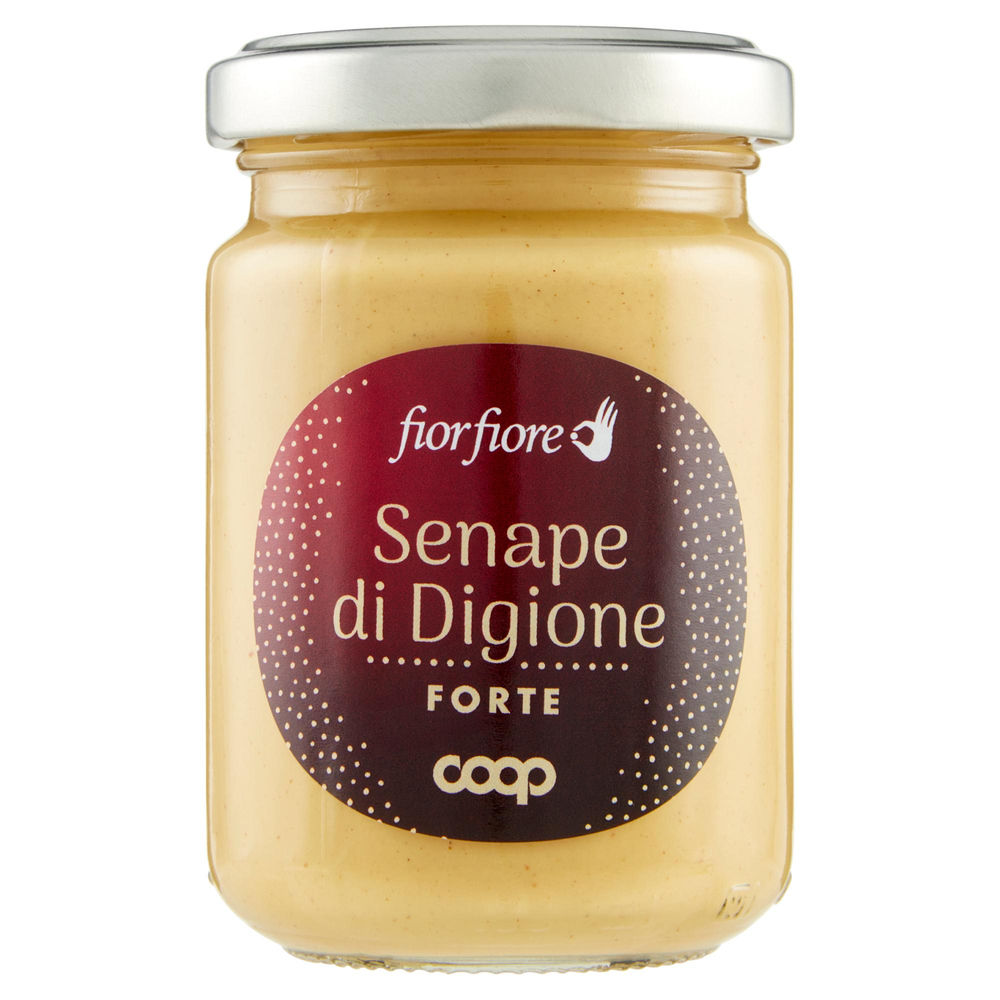 Senape di digione forte coop fior fiore g135