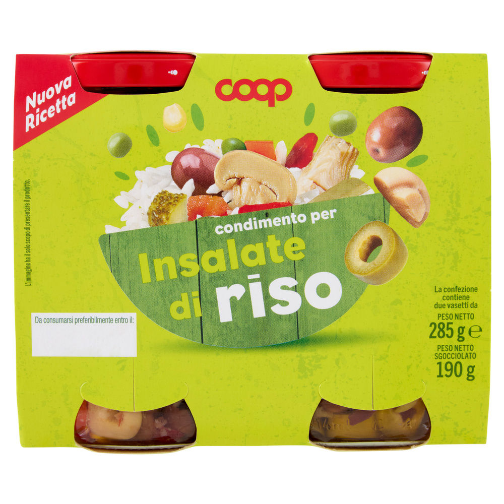 CONDIMENTO PER RISO COOP CLUSTER G285X2 - 0