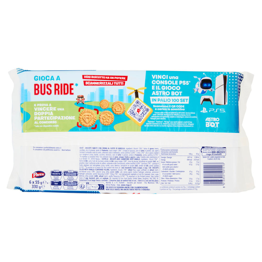 RINGO PAVESI FAMIGLIA VANIGLIA G 330 - 7