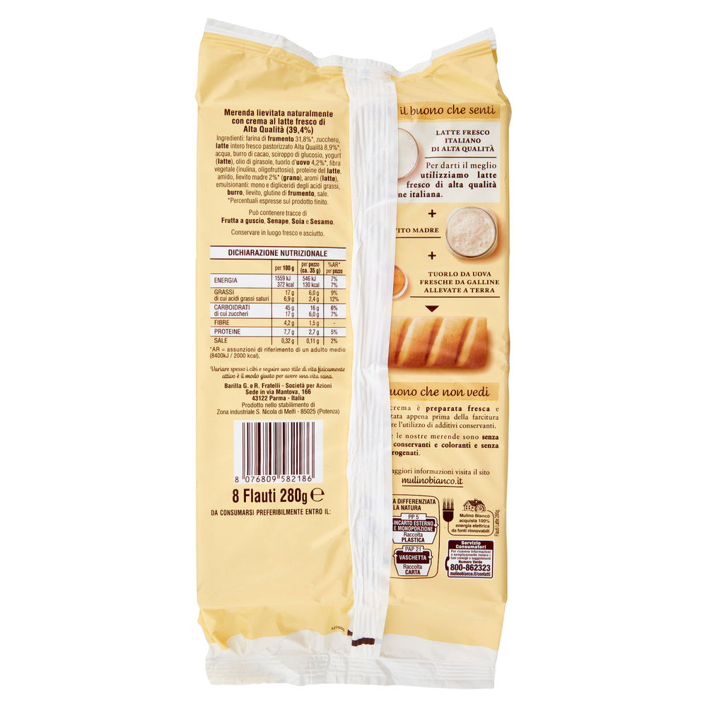 FLAUTI LATTE MULINO BIANCO G 280 - 3