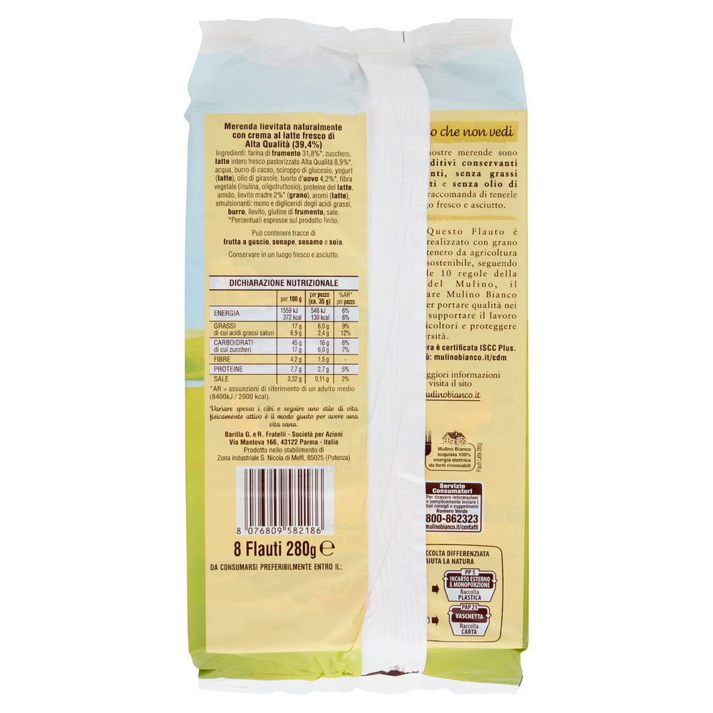 FLAUTI LATTE MULINO BIANCO G 280 - 7