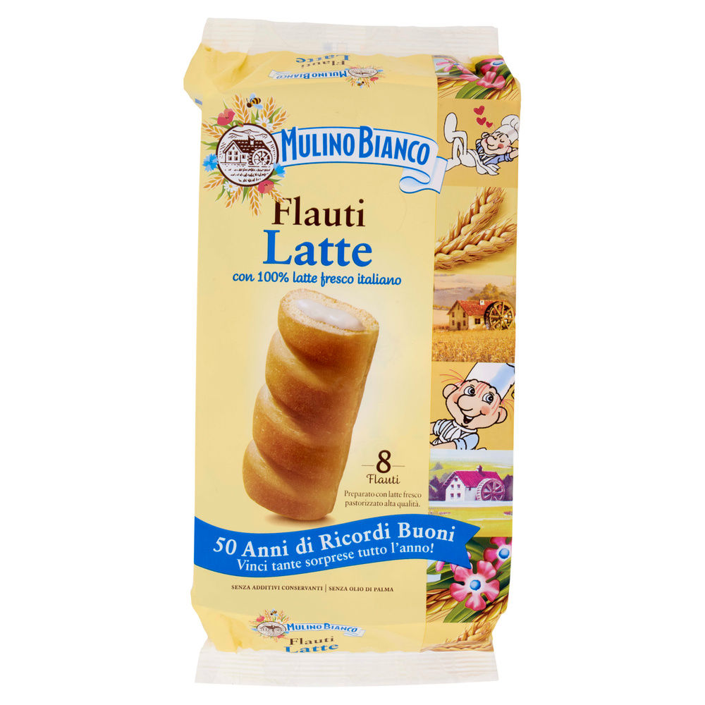 FLAUTI LATTE MULINO BIANCO G 280 - 18
