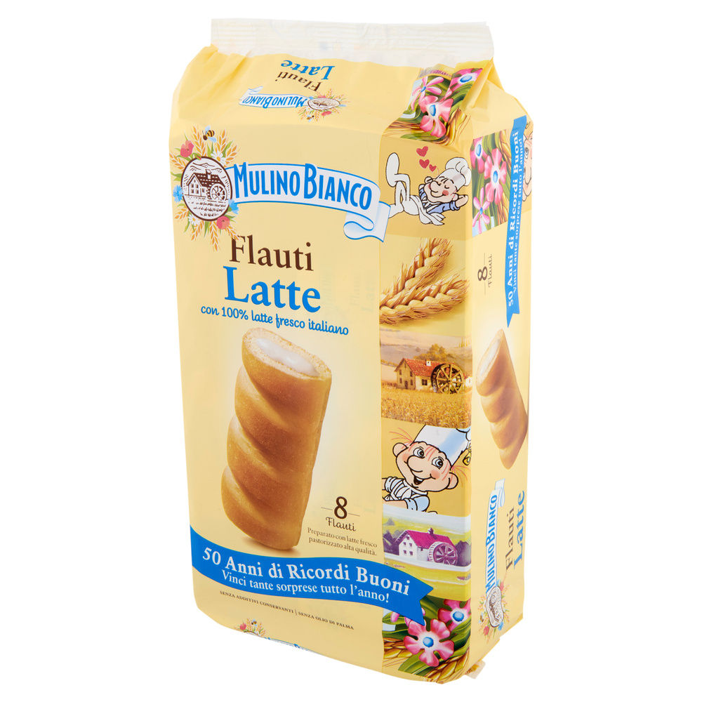FLAUTI LATTE MULINO BIANCO G 280 - 12