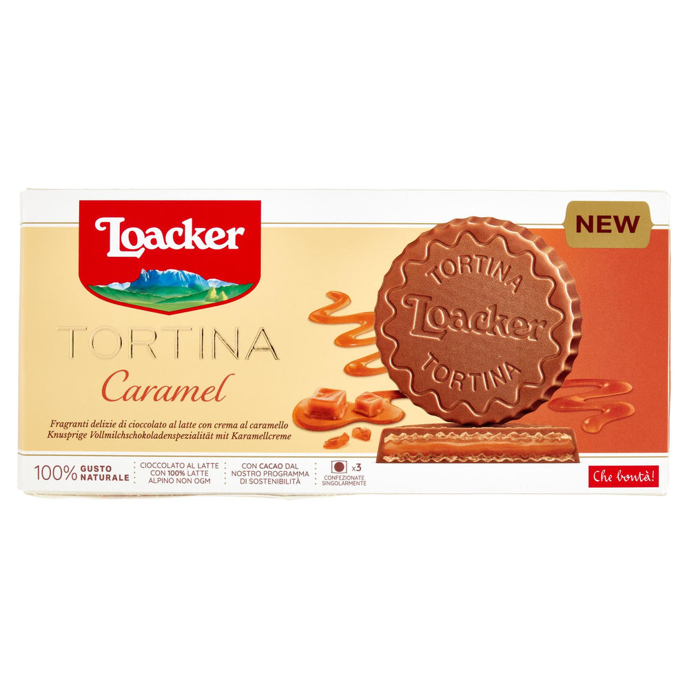 TORTINA CARAMEL LOACKER X3 G 63 - 0