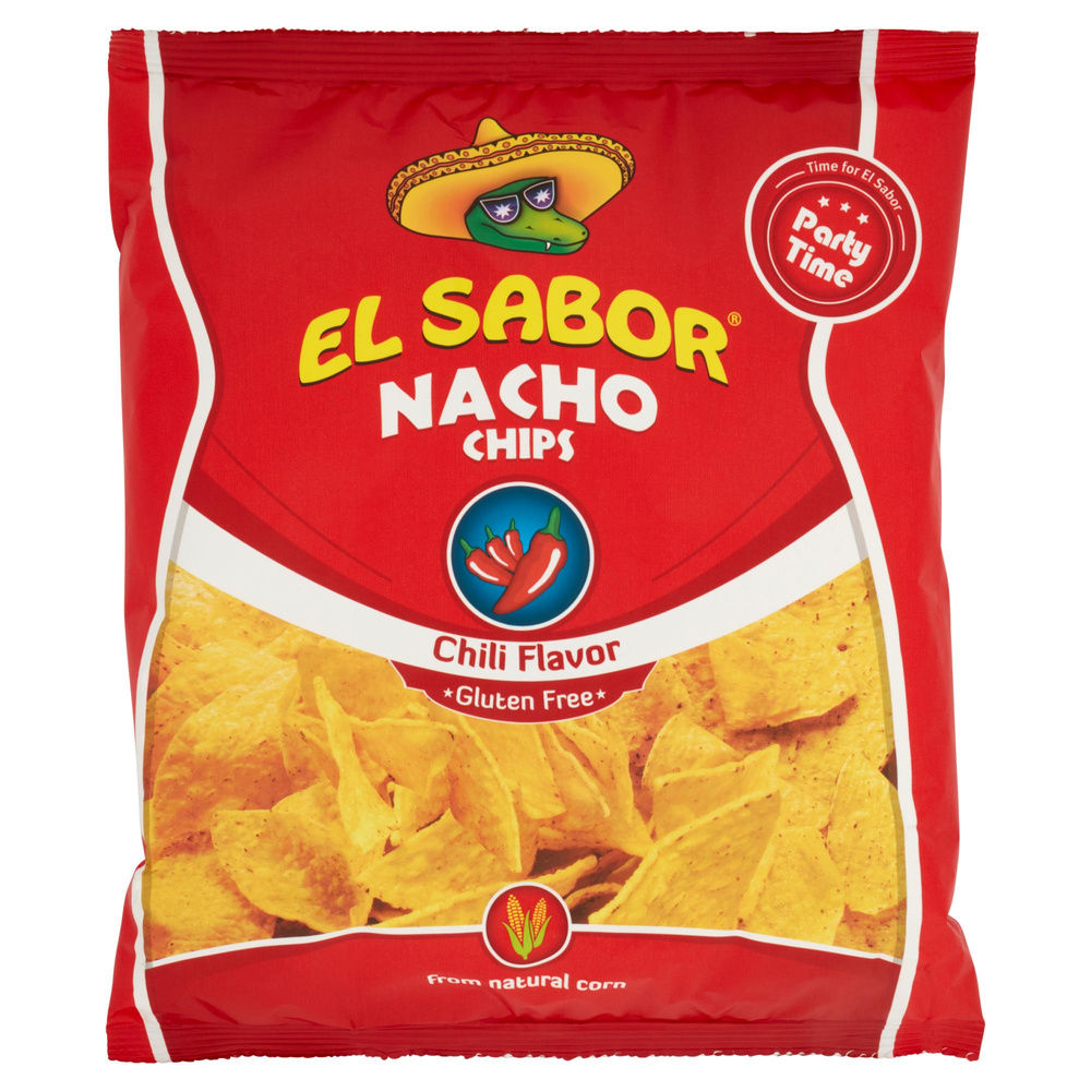 NACHO CHIPS CHILI EL SABOR BUSTA G 225 - 0
