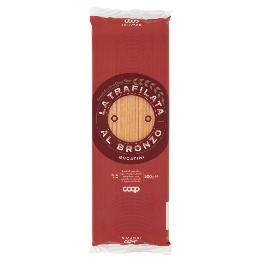 BUCATINI LA TRAFILATURA AL BRONZO COOP G500 - 0