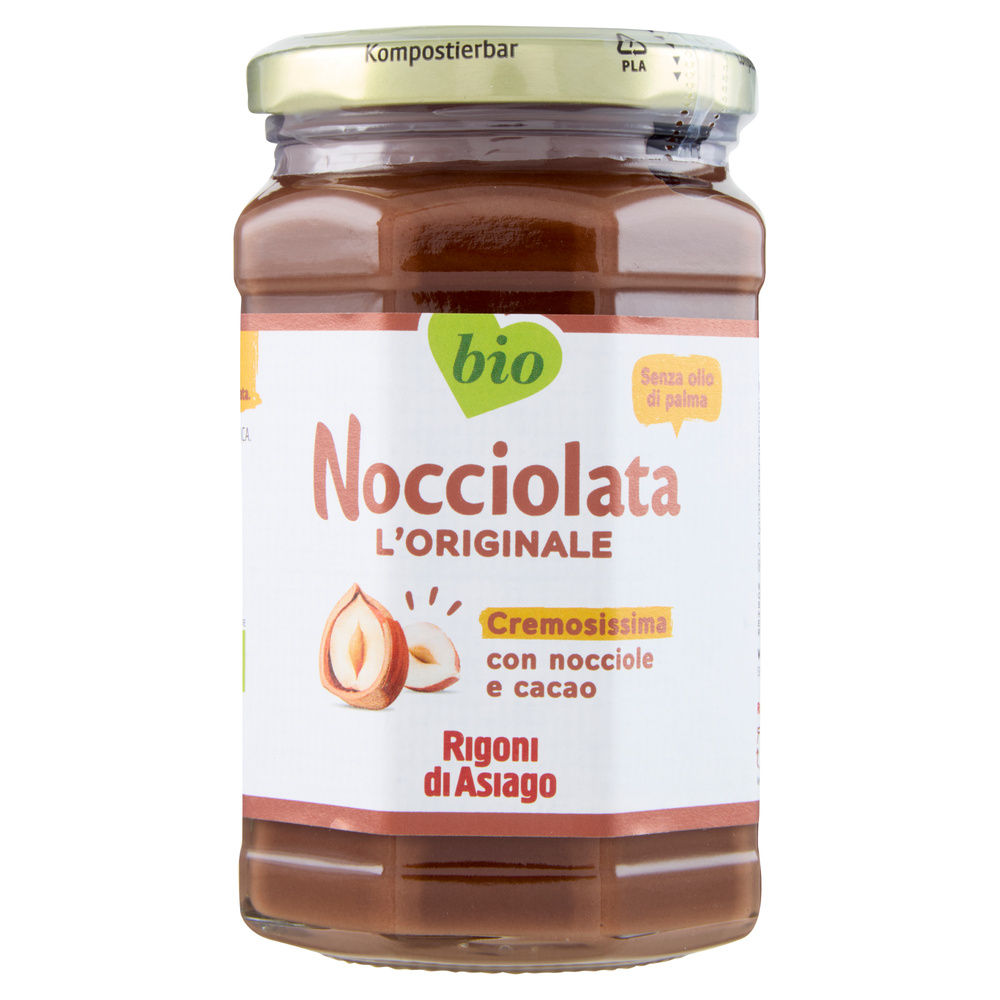 CREMA SPALMABILE DI CACAO E NOCCIOLE BIO RIGONI G 325 - 7