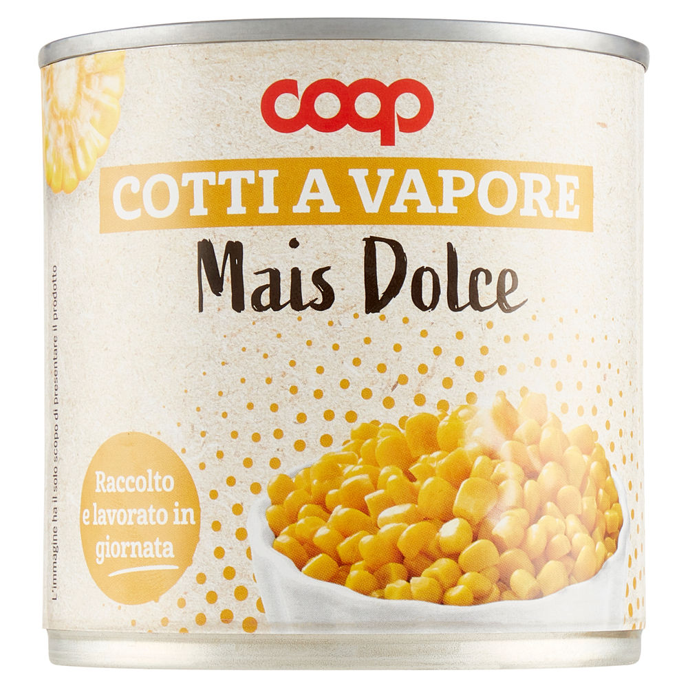 Mais dolce cotti a vapore coop lattina g326 sgocc.g285