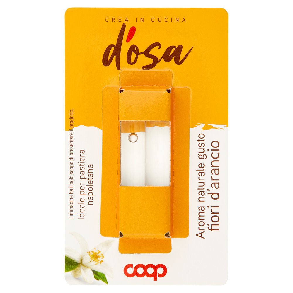 Aroma naturale al gusto fiori d'arancio coop d'osa ml 4