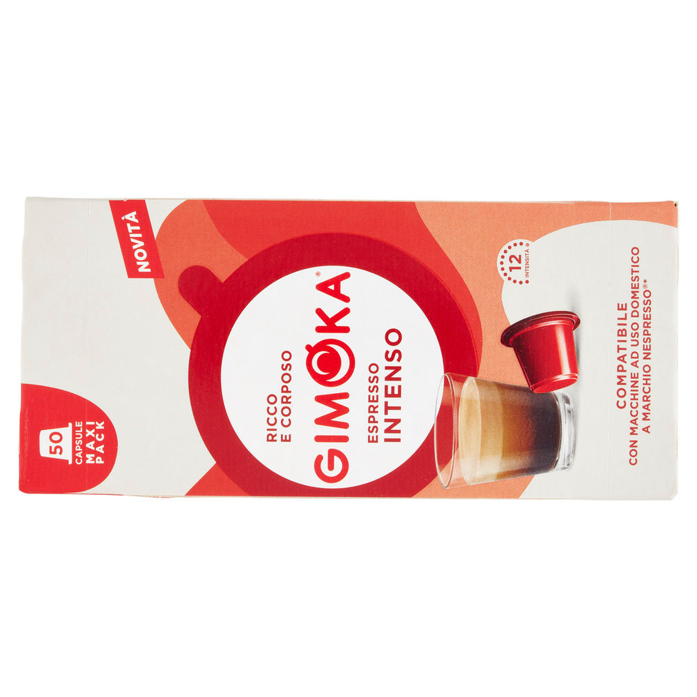 CAPSULE COMP. NESPRESSO CAFFE' INTENSO GIMOKA PZ50 G 275 - 2