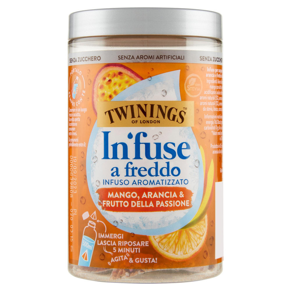 COLD INFUSE MANGO, ARANCIA E FRUTTO DELLA PASSIONE 10 FILTRI TWININGS  G25 - 0