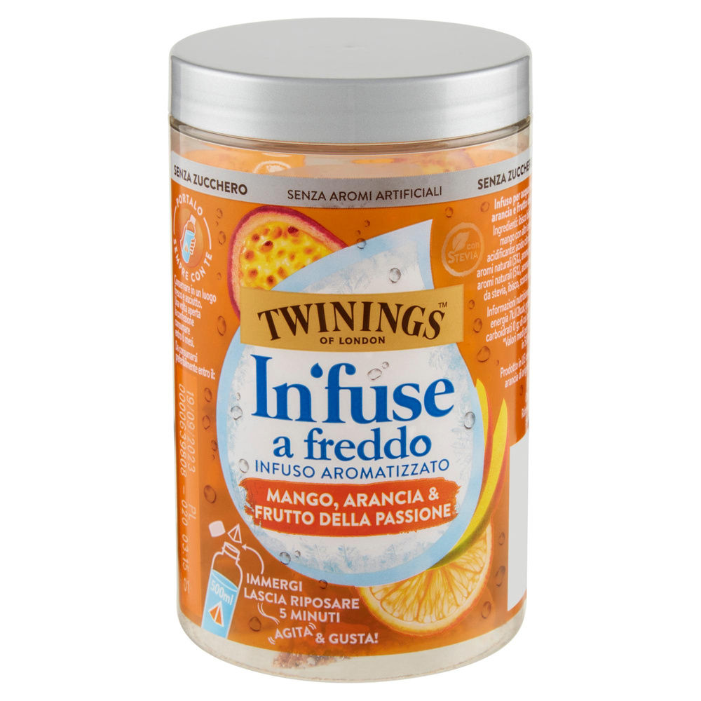 COLD INFUSE MANGO, ARANCIA E FRUTTO DELLA PASSIONE 10 FILTRI TWININGS  G25 - 6