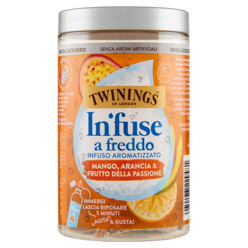 COLD INFUSE MANGO, ARANCIA E FRUTTO DELLA PASSIONE 10 FILTRI TWININGS  G25 - 2